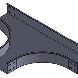 cable Tray Trunk fitting type TEE