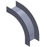 cable Tray Trunk fitting type vertical bend Falleroutside